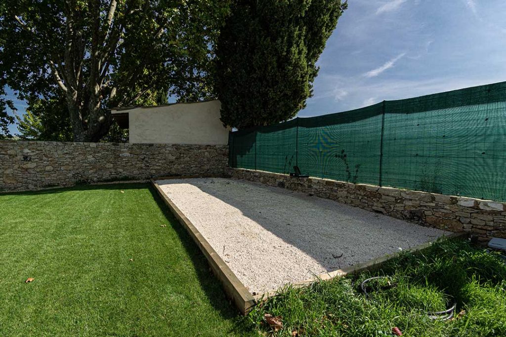 terrainde boule gite le grantou, Vaucluse